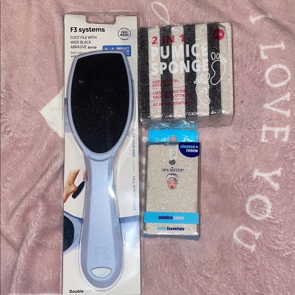 Foot File with Black Surface